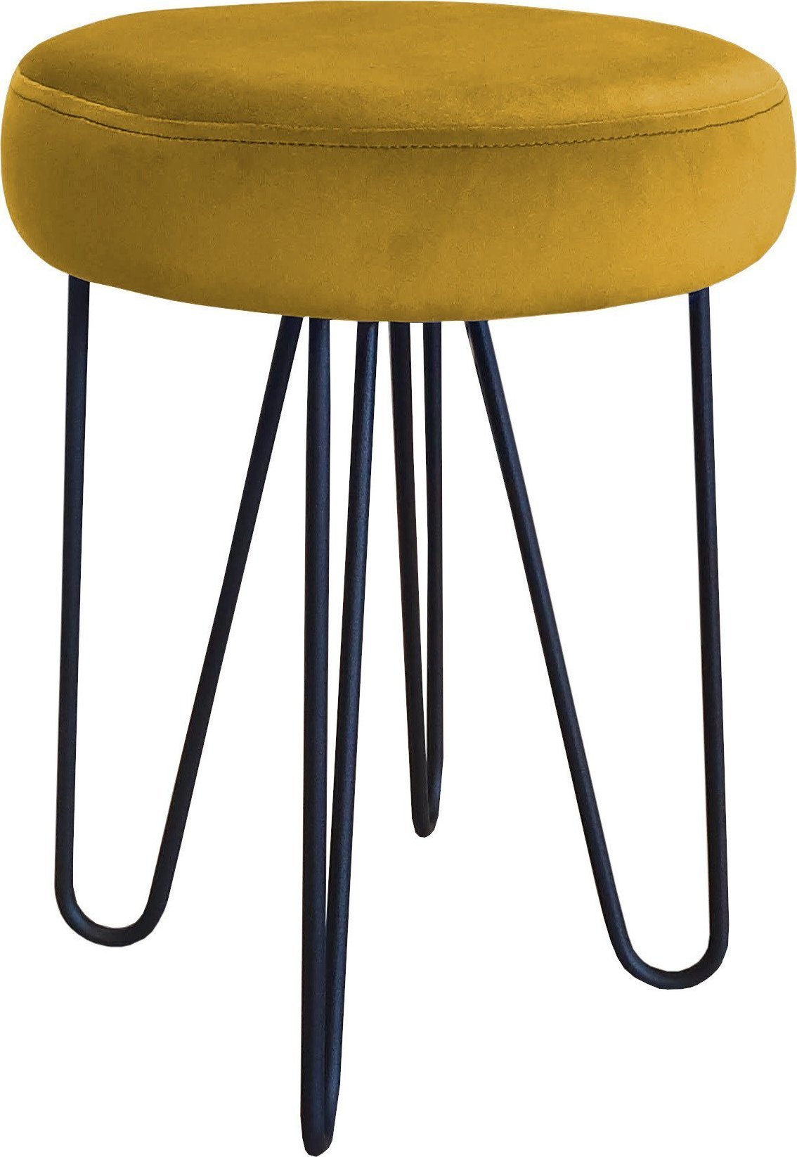 Atos Taboret Venus HAIRPIN noga czarna MG15