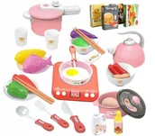 Zabawy w naśladowanie dorosłych - DUŻY ZESTAW KUCHENNY DLA DZIECI AKCESORIA DO GOTOWANIA JEDZENIA 36 ELDUŻY ZESTAW KUCHENNY DLA DZIECI AKCESORIA DO GOTOWANIA JEDZENIA 36 El - miniaturka - grafika 1