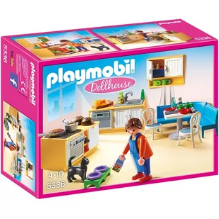 Playmobil 5336 Kuchnia z kącikiem do jedzenia - Klocki - miniaturka - grafika 1