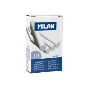 MILAN Kreda biała 10 sztuk - Artykuły biurowe - miniaturka - grafika 2