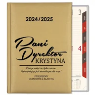 Notesy i bloczki - KALENDARZ DLA PANI DYREKTOR 2024/2025 A5 PREZENT TERMINARZ PERSONALIZACJA - miniaturka - grafika 1