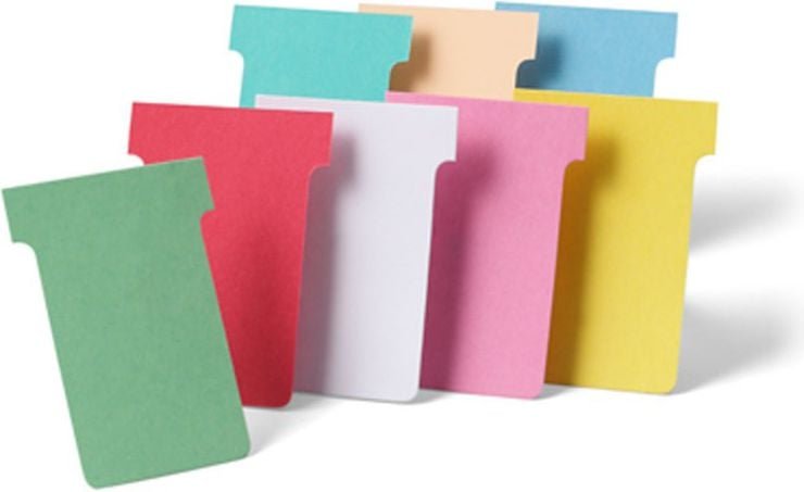 Nobo Karteczki T-Card, rozmiar 2-60 mm, nieb. 100szt. - 2202006