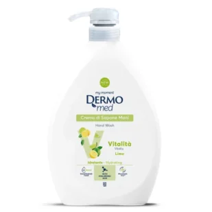 Dermomed Vitalita Lime 1000ml mydło w płynie z limonką, orzeźwiający zapach i nawilżenie - Mydła - miniaturka - grafika 1