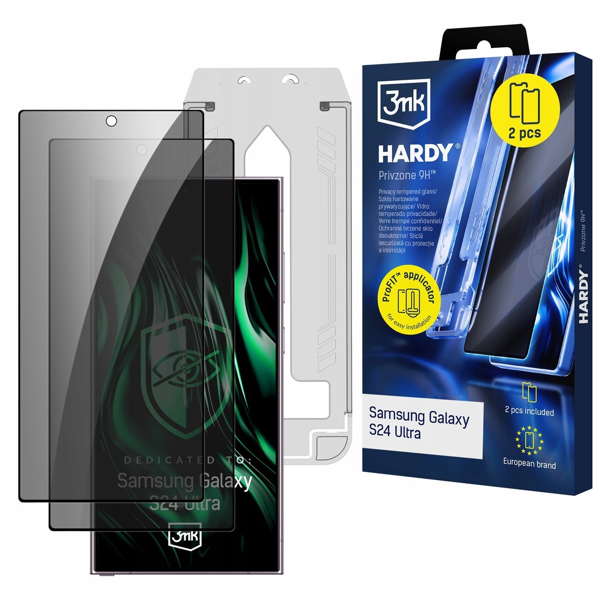 Szkło hartowane prywatyzujące 3mk Privzone 9H do Samsung Galaxy S24 Ultra
