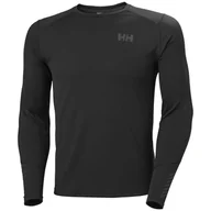 Koszulki sportowe męskie - Męska koszulka Helly Hansen Lifa Active Crew Rozmiar: L / Kolor: czarny - miniaturka - grafika 1
