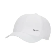 Czapki damskie - Czapka Z Daszkiem Dla Dzieci Nike Dri-Fit Club Biała Fb5064 100 - miniaturka - grafika 1