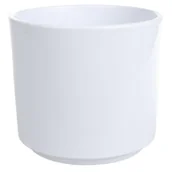 Donice - Osłonka ceramiczna 440 9 cm biała - miniaturka - grafika 1