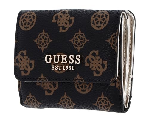 Portafoglio Donna GUESS Laurel SLG Mocha Logo AS24GU02 PG850044, Logo Mocha, jeden rozmiar