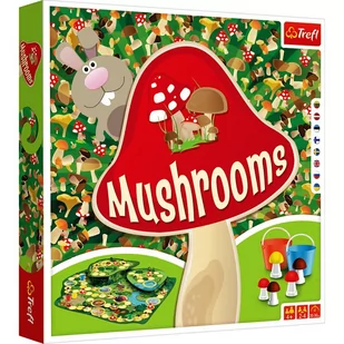 Trefl Grzybobranie w Zielonym Gaju UA Nowa - Gry planszowe - miniaturka - grafika 1
