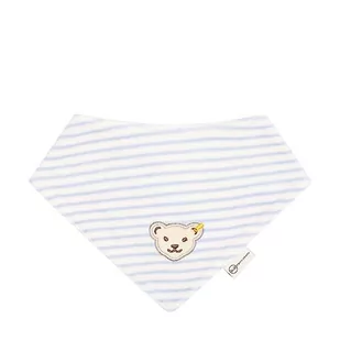 Steiff Unisex Baby Basic chusta na szyję GOTS, Celestial Blue, jeden rozmiar - Akcesoria i dodatki do ubrań dla dzieci - miniaturka - grafika 1