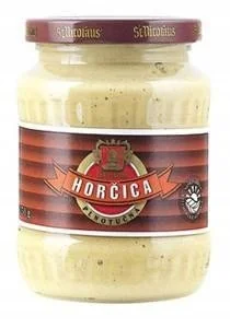 Horcica 350g słowacka musztarda duży słoik - Musztardy - miniaturka - grafika 1