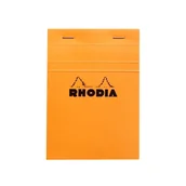 Notesy i bloczki - Blok Rhodia N°13 A6 10,5x14,8 cm, kratka, pomarańczowy - miniaturka - grafika 1