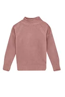 Swetry damskie - DeFacto Sweter z długim rękawem dla dziewczynek - sweter z długim rękawem dla dziewcząt topy (różowy, 13/14 Y), rose, 13-14 Lata - miniaturka - grafika 1