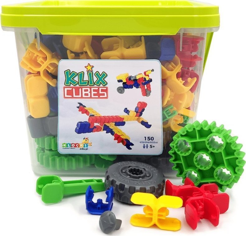 Klix Cubes 150 el. - Klocki Konstrukcyjne