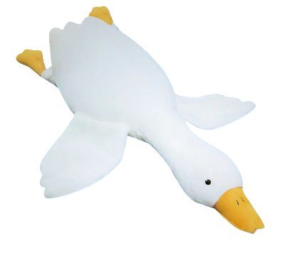 GĘŚ PLUSZAK MASKOTKA PLUSZOWA KACZKA ZABAWKA 50 CM