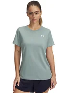 Koszulki sportowe damskie - Under Armour Koszulka sportowa w kolorze niebieskoszarym - miniaturka - grafika 1