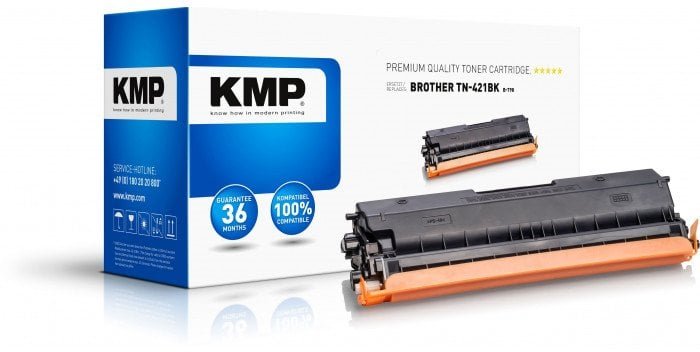 Kmp Toner Zamiennik Brother TN-421BK, TN421BK Czarny 3000 Seiten B-T98 BT98 1265,0000