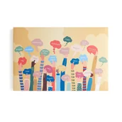 Płyty i maty izolacyjne - Panel akustyczny IMAGE, język, 1200x800 mm - miniaturka - grafika 1