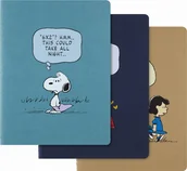 Zeszyty szkolne - Zestaw 3 Zeszytów Moleskine Cahier Journals XL linie, Peanuts - miniaturka - grafika 1