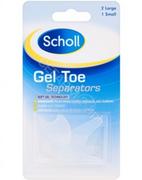 Scholl GEL TOE SEPARATORS Żelowe kliny międzypalcowe - 3 szt. 9034672