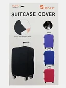 Akcesoria podróżnicze - Pokrowiec na walizkę S granatowy granatowy - miniaturka - grafika 1