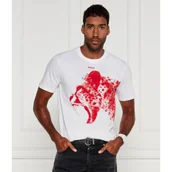 Koszulki męskie - HUGO T-shirt Dikobra | Regular Fit - miniaturka - grafika 1