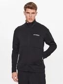 Odzież trekkingowa męska - adidas Polar IB1818 Czarny Slim Fit - miniaturka - grafika 1