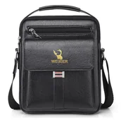 Nerki - SASZETKA Torba męska na ramię LISTONOSZKA Vintage Miejska - miniaturka - grafika 1