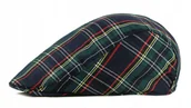 Czapki męskie - Kaszkiet Męski Premium Szkocka Krata Czapka - miniaturka - grafika 1