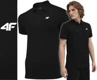 Koszulki męskie - Koszulka Męska Polo 4f Polówka M705 T-shirt Bluzka Sportowa Na Co Dzień L - miniaturka - grafika 1