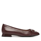 Baleriny - Baleriny Caprice 9-22101-45 Bordowy - miniaturka - grafika 1