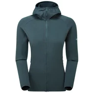 Bluzy sportowe damskie - Bluza damska Montane Protium Hoodie Rozmiar: L / Kolor: niebieski/szary - miniaturka - grafika 1