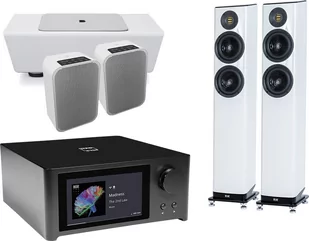 Kino domowe NAD M10 V2 czarny + Vela FS407 biały + Pulse Flex 2i biały + Pulse Sub+ biały - Kino domowe - miniaturka - grafika 1