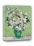 Obrazy i zdjęcia na płótnie - Roses, Vincent van Gogh - obraz na płótnie Wymiar do wyboru: 90x120 cm - miniaturka - grafika 1