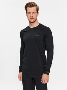 Columbia Bielizna termoaktywna górna Midweight Stretch Long Sleeve Top Czarny Regular Fit - Pozostała odzież narciarska - miniaturka - grafika 1
