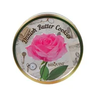 Ciastka - Ciastka Duńskie Maślane "Vintage Rose" - Puszka 400G Bisquini - miniaturka - grafika 1