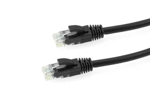 Microconnect UTP cat5e 0.5m kabel sieciowy (0,5 m, RJ-45, RJ-45, Czarny) - Kable miedziane - miniaturka - grafika 1
