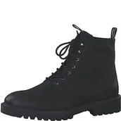 Półbuty męskie - Marco Tozzi Męskie buty sznurowane 2-16200-41, Czarny nubuk, 44 EU - miniaturka - grafika 1