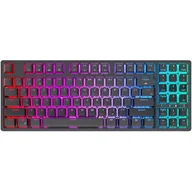 Klawiatury - Klawiatura mechaniczna Royal Kludge RK92 RGB, Red switch (czarna) - miniaturka - grafika 1