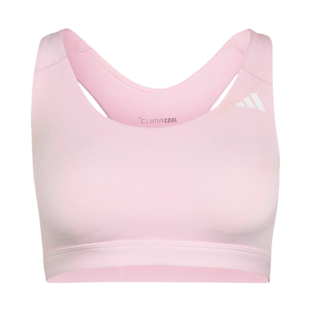 Biustonosz damski adidas Optime Essentials Workout Medium Support Bra Pink XS