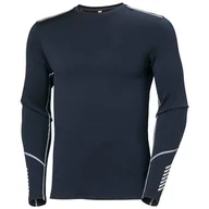 Koszulki męskie - Helly-Hansen Męska koszulka LIFA Merino Midweight Crew, 600 Granatowy, XXL - miniaturka - grafika 1