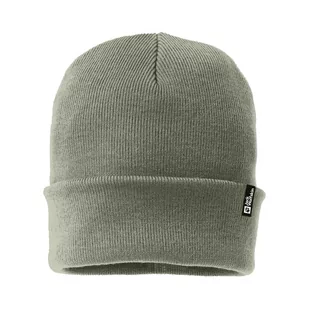 Czapka Jack Wolfskin RIB BEANIE mint leaf - ONE SIZE - Czapki męskie - miniaturka - grafika 1