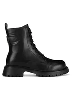 Botki damskie - Badura Botki WFA2594-1Z Czarny - miniaturka - grafika 1