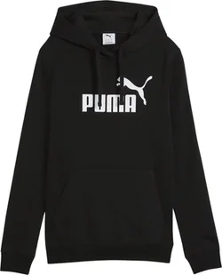 Bluza damska Puma ESS No.1 Logo Hoodie czarna 682390 01 M - Bluzy damskie - miniaturka - grafika 1