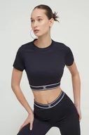 Koszulki sportowe damskie - Juicy Couture t-shirt damski kolor czarny - miniaturka - grafika 1