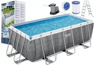Baseny ogrodowe - Bestway Basen stelażowy 56722 412x201x122 10w1 131224 - miniaturka - grafika 1