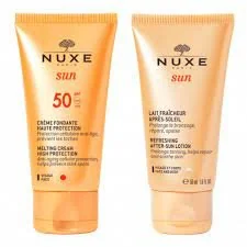 Nuxe Sun - zestaw (Krem do twarzy SPF50+ 50ml + Balsam po opalaniu 50ml) - Zestawy kosmetyków damskich - miniaturka - grafika 2