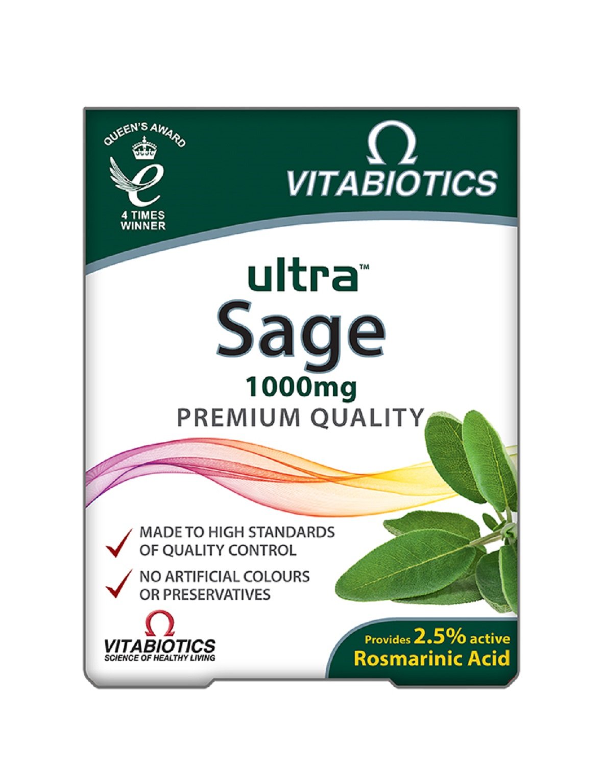 Vitabiotics Ultra Sage z Szałwią, tabletki