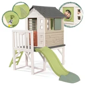 Place zabaw - Smoby Life Domek Ogrodowy Na Palach Dla Dzieci 2+ - miniaturka - grafika 1
