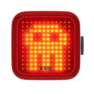 Knog Blinder 1 Skull Rear Black - Lampki rowerowe - miniaturka - grafika 1